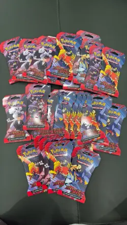 Pokemon TCG Scarlet & Violet Destined Rivals Booster Pack Lot 10 Cards English - Image 1