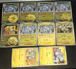 Magneton S-Chinese CBB5C Gem Pack Vol.5 + Pokemon TCG NM 10 Cards + Bonus NM US - Image 1