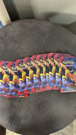 Pokemon TCG Scarlet & Violet Destined Rivals 10 Sealed Booster Packs Lot - Image 1