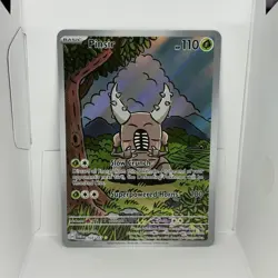 Pokemon TCG Pinsir Twilight Masquerade Holo Card 168/167 Near Mint Condition - Image 1