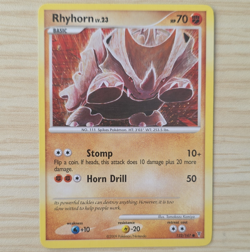 Rhyhorn 122/147 Regular Common English Supreme Victors 2009 Pokemon TCG - Image 1
