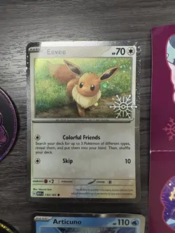 Lot of Pokemon TCG Holiday Calendar Items (Coins, Stickers, Promo Cards DAMAGED) - Image 5
