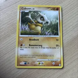 Pokemon TCG Cubone Legends Awakened Card 90/146 Regular Common Non-Holo - Image 1