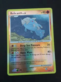 Pokemon TCG Relicanth (Shiny) SH8-12 Supreme Victors Reverse Holo LP/MP Card -RB - Image 3