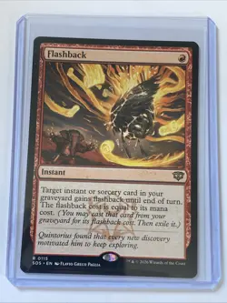 Flashback #115 (NM) Secrets of Strixhaven SOS Magic MTG - Image 1