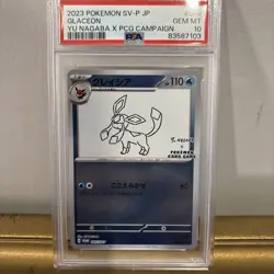 PSA 10 - Glaceon 069/SV-P Yu Nagaba Japanese Promo x803 - Pokemon - Image 1