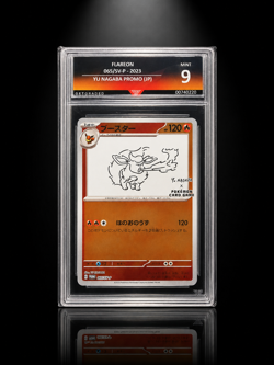 Pokemon Flareon 065/SV-P Yu Nagaba Promo GetGraded GG 9 Mint - Image 1