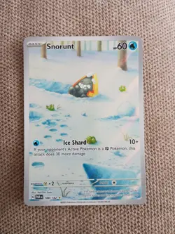 Snorunt 188/182 - Paradox Rift Illustration Rare - Pokemon Tcg - Near Mint - Image 1