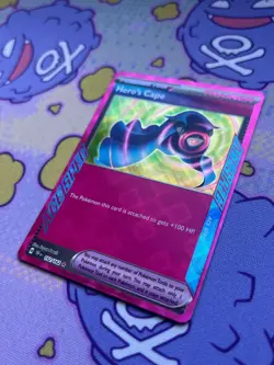 Pokemon TCG Hero's Cape 152/162 Trainer ACE SPEC Rare Holo English Sv05 - Image 2