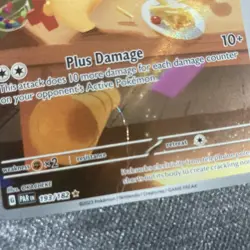 *MP Condition* Plusle 193/182 Pokemon TCG Paradox Rift Illustration Rare Card - Image 3