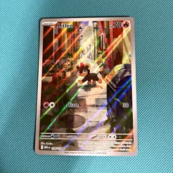 Pokemon TCG Litleo Me01: Mega Evolution 139/132 Illustration Rare English Holo - Image 1