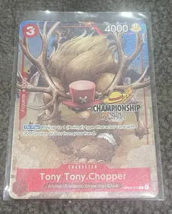 One Piece TCG Tony Tony.Chopper OP04-010 Championship Card - Image 1