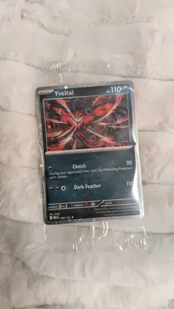 Yveltal - 088/132 - Mega Evolutions - EB Games Promo Stamped - SEALED - Image 1