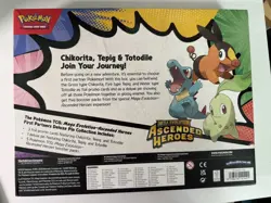 Mega Evolution Pokemon TCG Ascended Heroes First Partners Deluxe Pin Box - Image 2