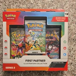 Pokemon TCG First Partner Illustration Collection Series 2 Promo Kit 3 Cards - Image 1