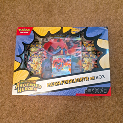 Pokemon TCG Mega Evolution—Ascended Heroes Mega Feraligatr ex Promo Box (Sealed) - Image 1