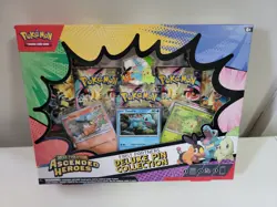Pokemon TCG Ascended Heroes First Partner Deluxe Pin Collection Box Sealed New - Image 1