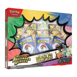 Pokemon TCG Mega Evolution Ascended Heroes First Partners Deluxe Pin Collection - Image 1