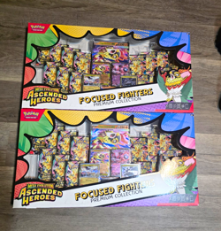 Pokemon TCG Mega Evolution Ascended Heroes Premium Collection 2 Boxes - Image 1