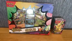 Pokemon TCG Mega Evolution Ascended Heroes Deluxe Pin Collection +Booster Bundle - Image 1