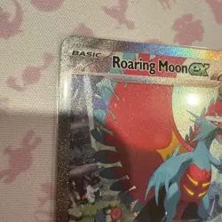 Roaring Moon EX Sir 251/182 Paradox Rift Holo Pokemon TCG Card NM - Image 2