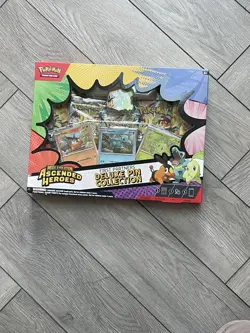 Ascended Heroes First Partners Deluxe Pin Collection Brand New Pokemon TCG - Image 1