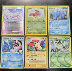 Pokemon TCG Card Bundle - 6 Count Vintage Lightly Played - Image 1