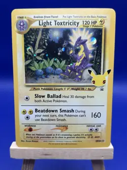 Light Toxtricity SWSH137 SWSH: Sword & Shield Promo Cards Holo - Image 1