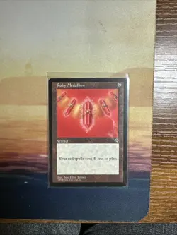 Ruby Medallion - Tempest 305 - Lightly Played - Magic The Gathering TCG - Image 1