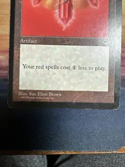 Ruby Medallion - Tempest 305 - Lightly Played - Magic The Gathering TCG - Image 5
