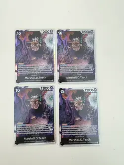 OP09-093 Marshall D Teach SR Playset - One Piece Card Game TCG - English X1 - Image 1
