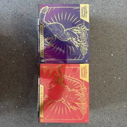 Pokemon TCG Scarlet and Violet Base Set Elite Trainer Box ETB Sealed BOTH BOXES - Image 1