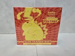 Pokemon Sword & Shield: Vivid Voltage Elite Trainer Box SEALED NEW! 820650106798 - Image 1