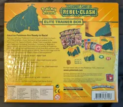 Pokemon Sun And Moon Rebel Clash Elite Trainer Box Factory Sealed ETB - Image 2