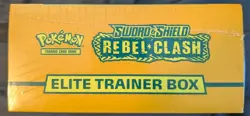 Pokemon Sun And Moon Rebel Clash Elite Trainer Box Factory Sealed ETB - Image 4
