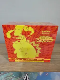 Pokemon TCG - Sword & Shield Vivid Voltage Elite Trainer Box - Sealed - Image 1