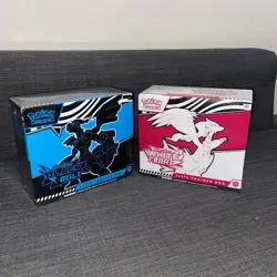 Pokemon TCG White Flare and Black Bolt Elite Trainer Box ETB Pair new & SEALED - Image 1
