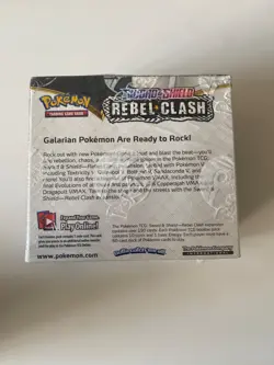 Pokemon Rebel Clash Booster Box - New and Factory Sealed - Image 3