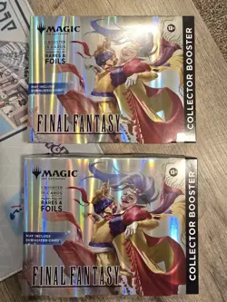 2x Magic The Gathering Final Fantasy Collector Booster Omega Box NEW Sealed ENG - Image 1