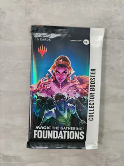 Magic the Gathering Foundations Collector Booster Pack, Factory Sealed - Image 1