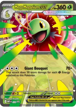 Pokemon TCG Mega Evolution Ascended Heroes Mega Meganium ex Box (New & Sealed) - Image 3
