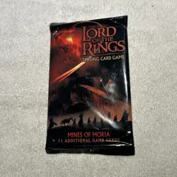 LORD OF THE RINGS TCG MINES OF MORIA SEALED BOOSTER PACK OF 11 CARDS - Image 1