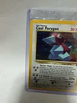 Sealed Cool Porygon 15/53 Wotc Promo Holo 50 HP English Pokemon TCG 2000 - Image 2