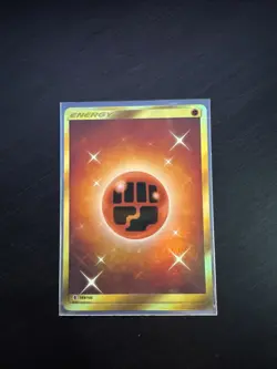Pokemon TCG Fighting Energy Guardians Rising Holo Card 169/145 Secret Rare - Image 1