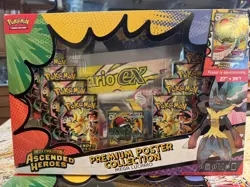 Pokemon Ascended Heroes Mega Lucario & Mega Gardevor Premium Poster Col. SEALED - Image 2
