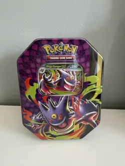 Pokemon TCG Mega Moonlit Gengar Ex Tin Brand New Factory Sealed - Image 1