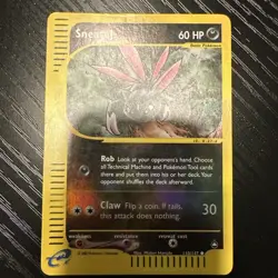 Sneasel 110/147 Reverse Holo Aquapolis 2002 Pokemon Card HP - Image 2