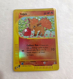 Nintendo Aquapolis Vulpix 116/147 English Reverse Holo Common 50 HP 2002 - Image 1