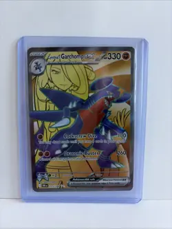 Cynthia's Garchomp ex 215/182 Ultra Rare Destined Rivals Pokemon Holo Near Mint - Image 1