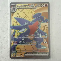 Pokemon TCG Cynthia's Garchomp ex 215/182 Sv10: Destined Rivals Holo NM/M - Image 1